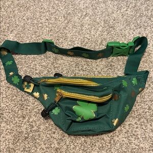 Green and Gold Crossbody Bag
